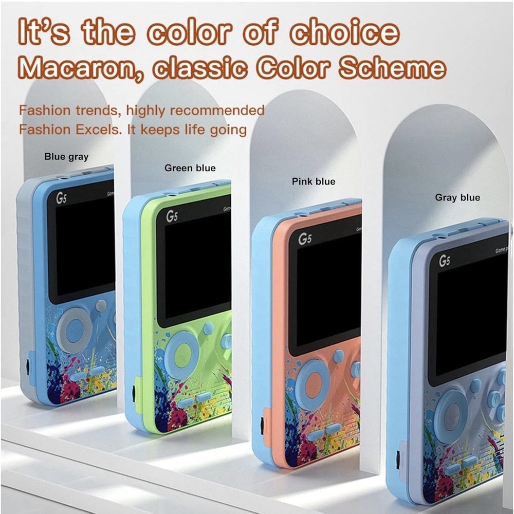 500‎ in 1 Portable Handheld Console with 3Inch LCD Screen 500 Classical Game - Picture 5 of 10